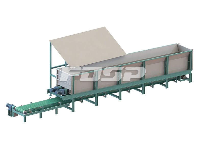 5-7tph wood logs pelleting line