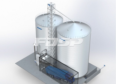 Feed industry 1-2000T & 1-3000T corn