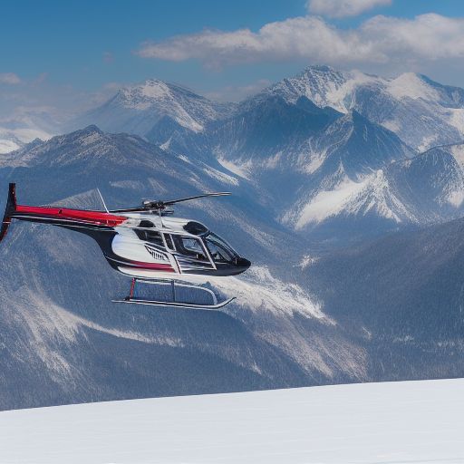 直升机滑雪：极限运动爱好者的挑战